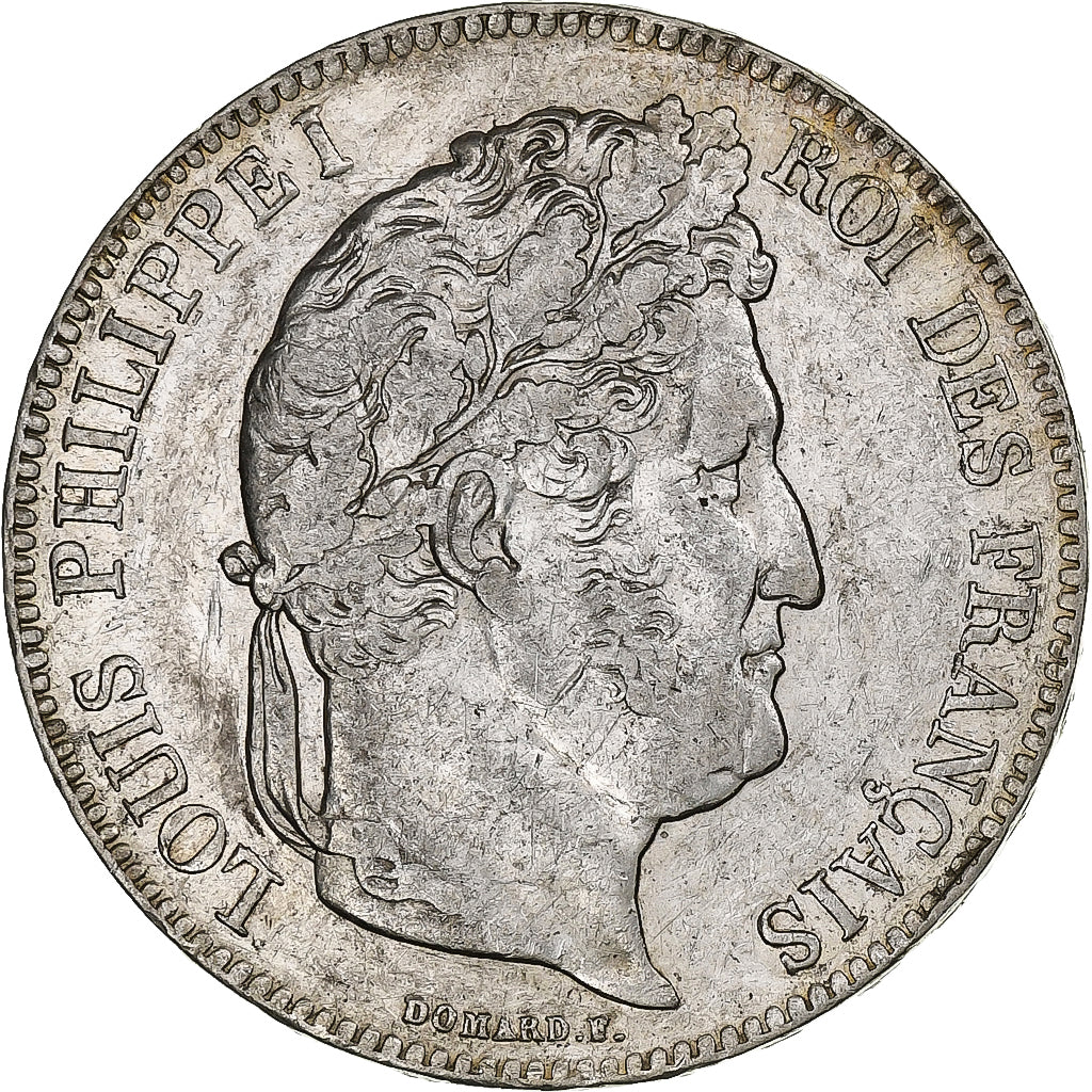 Frankreich, Louis-Philippe, 5 Francs, 1834, Lyon, Silber, SS+, Gadoury:678