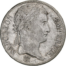 Francia, Napoleon I, 5 Francs, 1812, Limoges, Argento, BB+, Gadoury:584