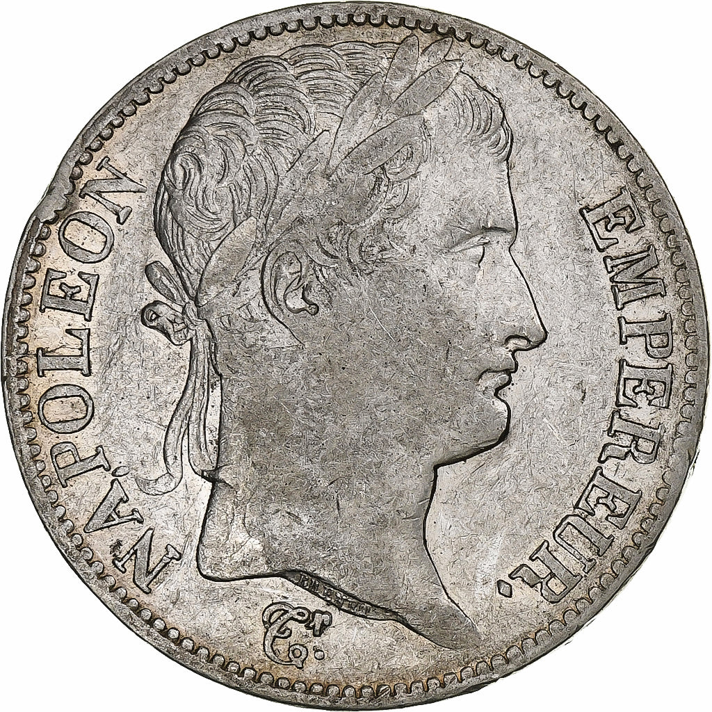 Frankrijk, Napoleon I, 5 Francs, 1811, Paris, Zilver, ZF+, Gadoury:584