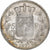 Francia, Charles X, 5 Francs, 1827, Strasbourg, Plata, BC+, Gadoury:644