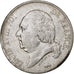 Francia, Louis XVIII, 5 Francs, 1819, Rouen, Plata, MBC, Gadoury:614