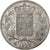 Frankrijk, Louis XVIII, 5 Francs, 1822, Bordeaux, Zilver, ZF, Gadoury:614