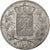 Francia, Louis XVIII, 5 Francs, 1822, Bordeaux, Argento, BB, Gadoury:614