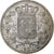 Francia, Louis XVIII, 5 Francs, 1822, Lille, Argento, BB, Gadoury:614