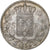 França, Louis XVIII, 5 Francs, 1824, Lyon, Prata, AU(50-53), Gadoury:614