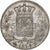 Francia, Louis XVIII, 5 Francs, 1824, Rouen, Plata, MBC, Gadoury:614