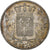 Francia, Louis XVIII, 5 Francs, 1824, Bordeaux, Plata, MBC+, Gadoury:614