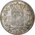 Francia, Louis XVIII, 5 Francs, 1824, Perpignan, Plata, MBC+, Gadoury:614