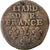 Frankreich, Louis XIV, Liard, 1696, Lille, Kupfer, S, Gadoury:81