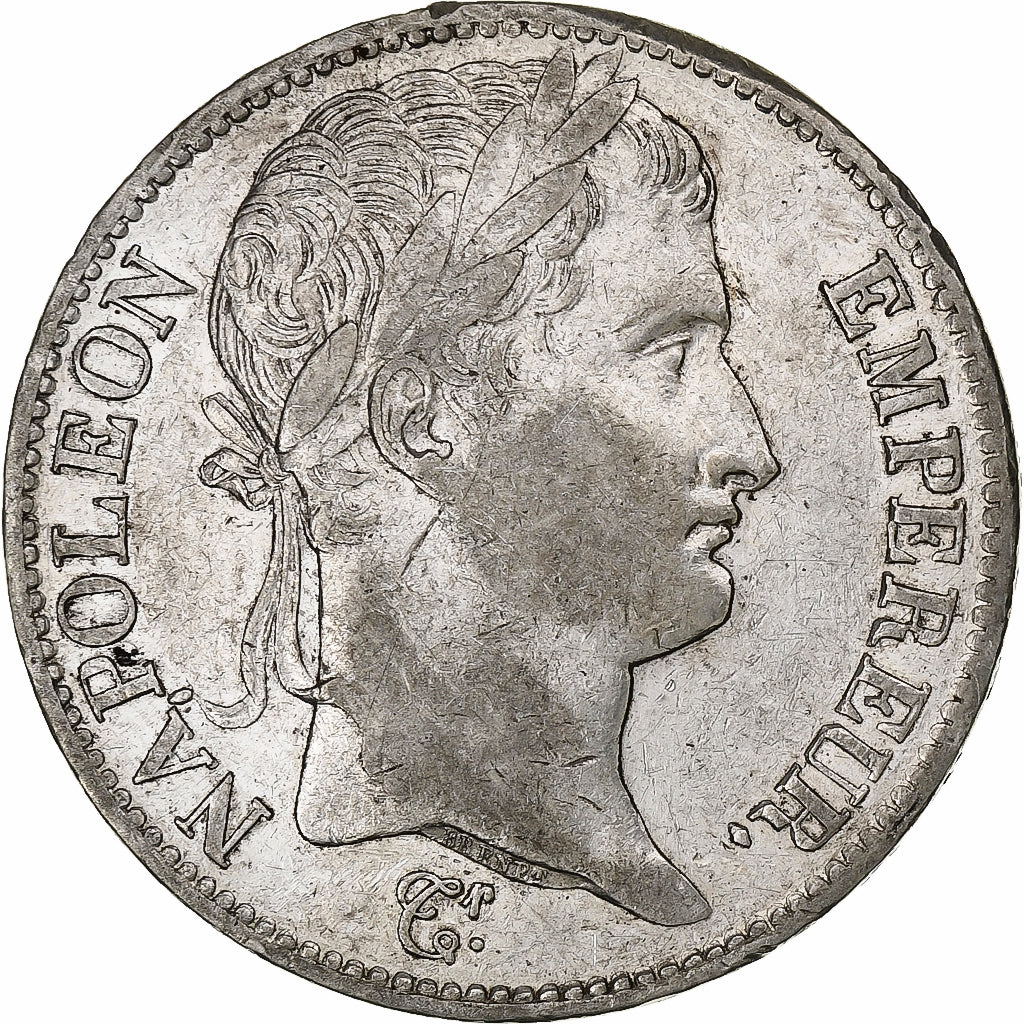 France, Napoléon I, 5 Francs, 1808, Paris, Argent, TTB+
