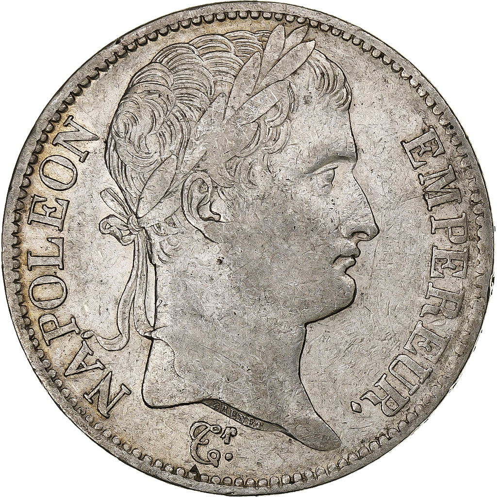France, Napoleon I, 5 Francs, 1808, Paris, Silver, EF(40-45)