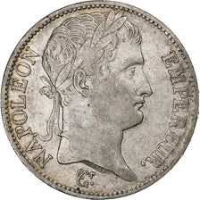 France, Napoleon I, 5 Francs, 1808, Paris, Silver, EF(40-45)