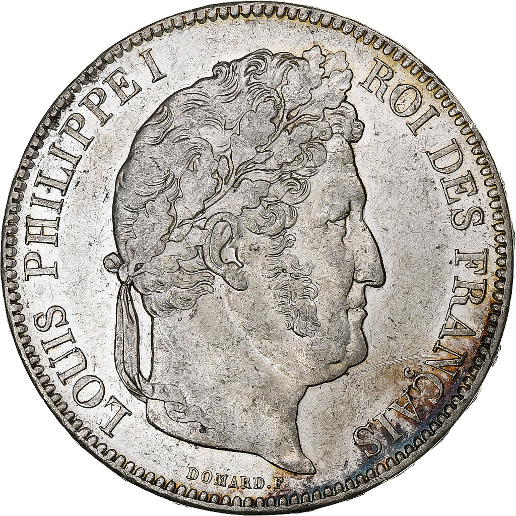 France, Louis-Philippe, 5 Francs, 1841, Paris, Argent, TTB+, Gadoury:678
