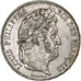Francja, Louis-Philippe, 5 Francs, 1835, Bordeaux, Srebro, AU(50-53)