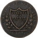 Swiss Canton, Vaud, 1 Batz, 1828, Billon, VF(20-25), KM:20