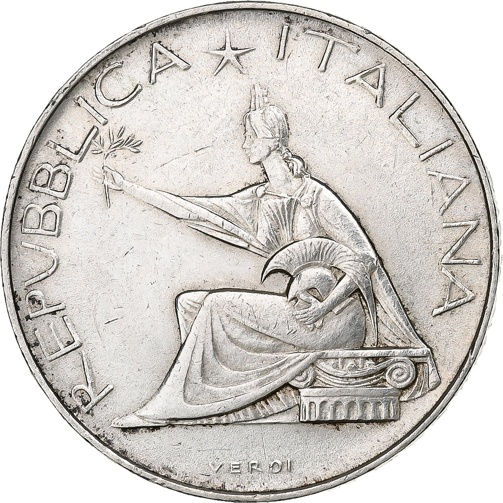 Italy, 500 Lire, 1961, Rome, Silver, AU(55-58), KM:99