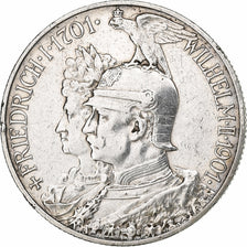 Germany, 2 Mark, 1901, Silver, AU(50-53)