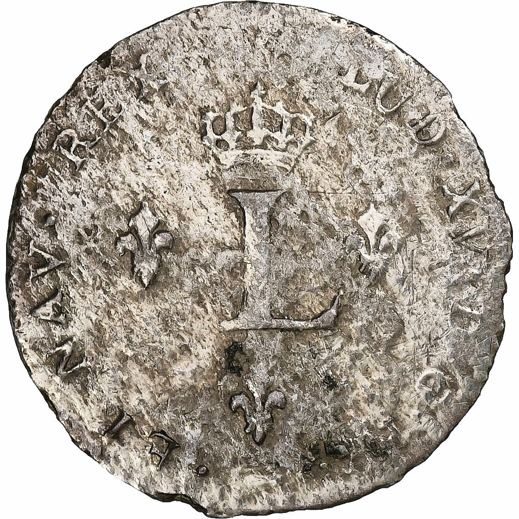 Frankreich, Louis XV, Double Sol, 1739, Lille, Billon, S, Gadoury:281