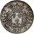 Francia, Louis XVIII, 5 Francs, 1814, Perpignan, Argento, BB, Gadoury:591