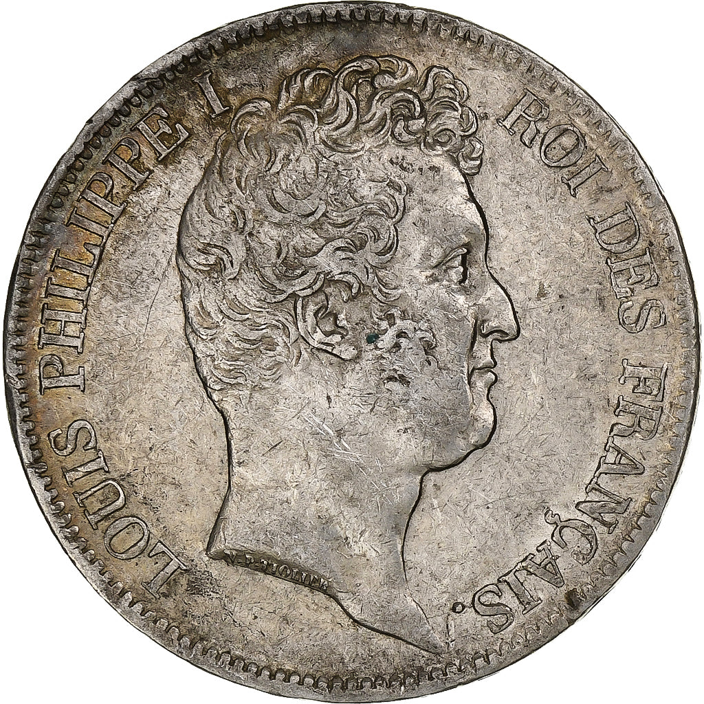 Francia, Louis-Philippe I, 5 Francs, 1831, Limoges, Argento, BB, Gadoury:676