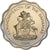 Baamas, Elizabeth II, 10 Cents, 1974, Franklin Mint, Cobre-níquel, MS(63)