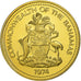 Bahamy, Elizabeth II, Cent, 1974, Franklin Mint, Proof, Mosiądz niklowy