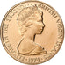ISOLE VERGINI BRITANNICHE, Elizabeth II, Cent, 1974, Franklin Mint, FS, Bronzo