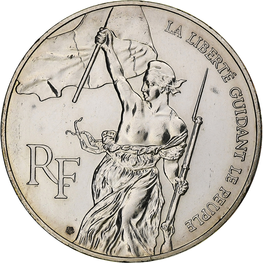 Francia, 100 Francs, Bicentenaire du Musée du Louvre, 1993, Pessac, Argento