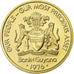 Guyana, Cent, 1976, Franklin Mint, Proof, Brass, MS(65-70), KM:37