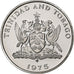 Trindade e Tobago, 25 Cents, 1975, Franklin Mint, Proof, Cobre-níquel