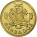 Barbados, 5 Cents, 1975, Franklin Mint, FS, Ottone, FDC, KM:11