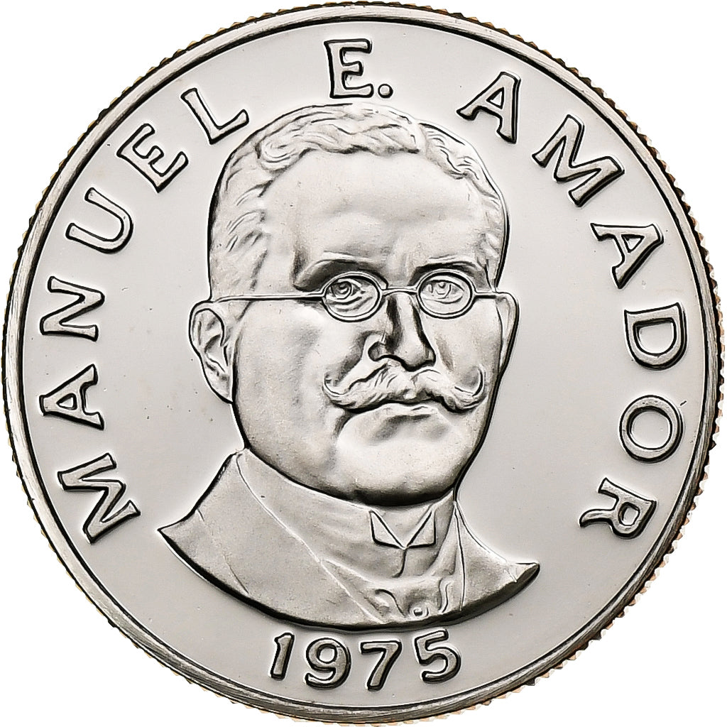 Panama, 10 Centesimos, 1975, Franklin Mint, PP, Copper-Nickel Clad Copper, STGL