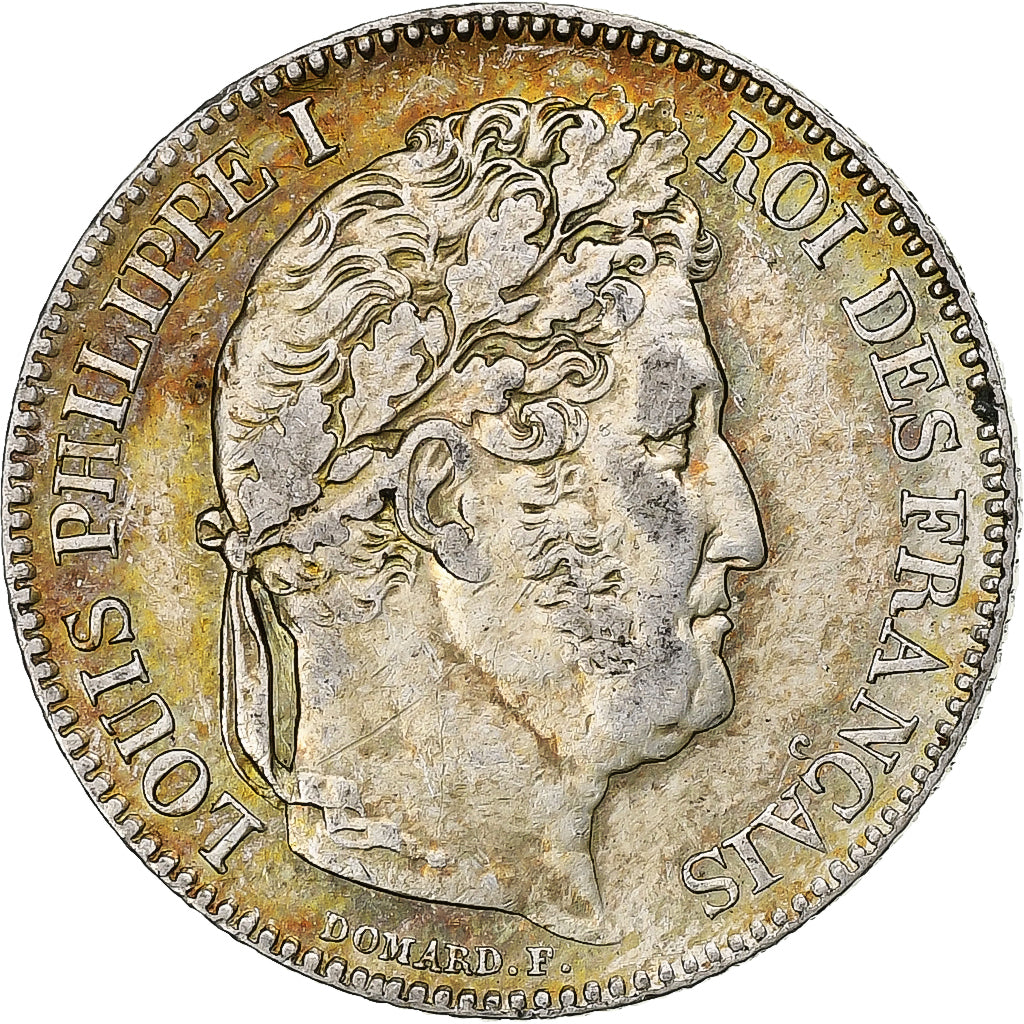 Francja, Louis-Philippe I, Franc, 1847, Paris, Srebro, EF(40-45), Gadoury:453