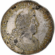 France, Louis XIV, 1/2 Ecu, 1705, reformed, Silver, VF(30-35), Gadoury:194
