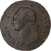 Francja, Louis XVI, Sol, 1785, Strasbourg, Miedź, VF(20-25), Gadoury:350