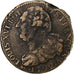 Francia, Louis XVI, 2 sols François, 1792 / AN 4, Paris, Métal de cloche, BC+