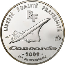 France, 10 Euro, Concorde, Proof, 2009, Pessac, Silver, MS(65-70), KM:1596