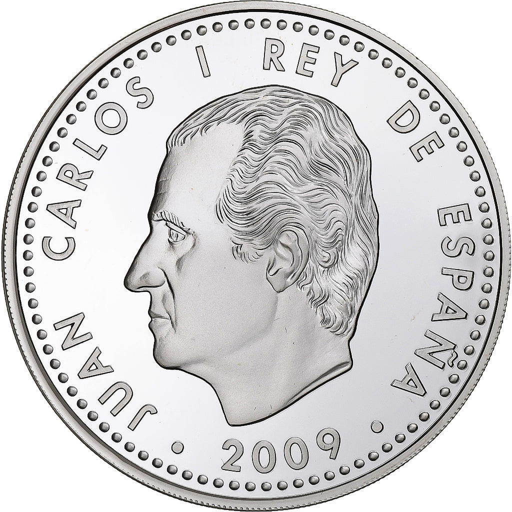 Spagna, 10 Euro, FS, 2009, Madrid, Argento, FDC, KM:1214