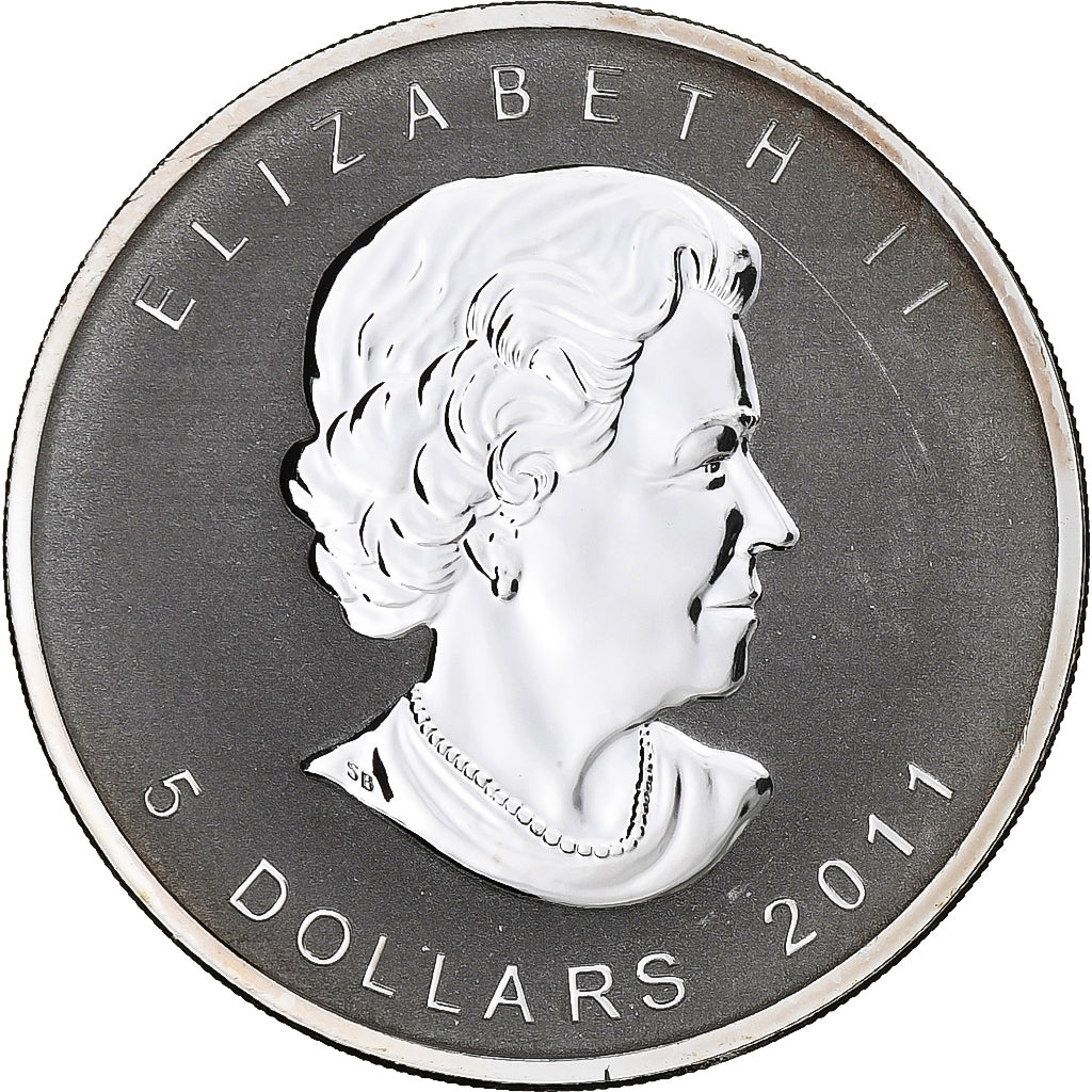 Canada, Elizabeth II, 5 Dollars, 2011, Royal Canadian Mint, Proof, Silver
