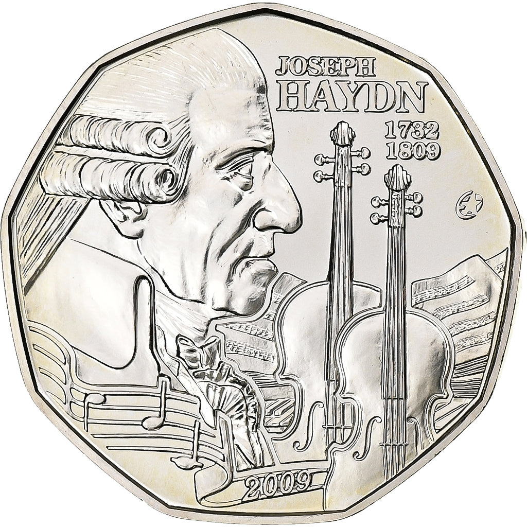 Áustria, 5 Euro, Proof, 2009, Vienna, Prata, MS(65-70), KM:3170