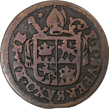 Cantons Suisses, Évêché de Sion (Valais), Franz Joseph Supersaxo, 1/2 Batzen
