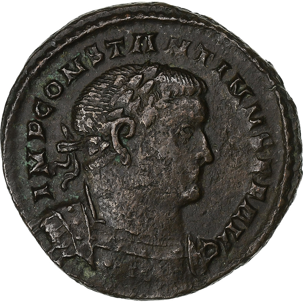 Constantine I, Follis, 307-310, London, Bronze, VF(30-35), RIC:103