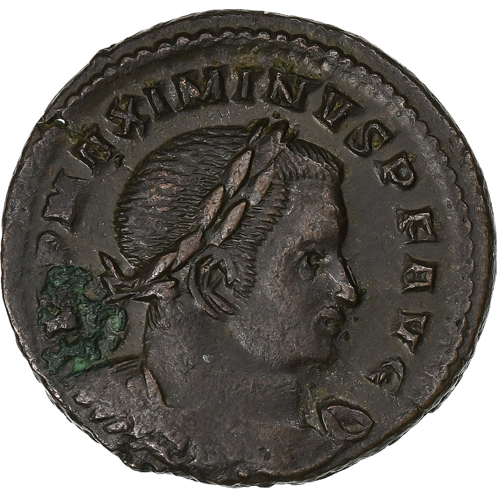 Maximinus II, Follis, 310-313, Treveri, Bronze, S+, RIC:845a