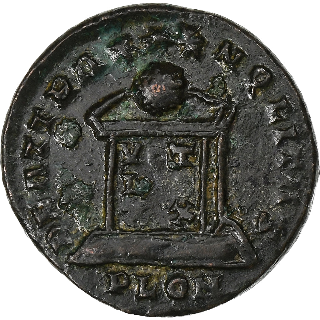 Constantine I, Follis, 322-324, London, Bronze, VF(30-35)