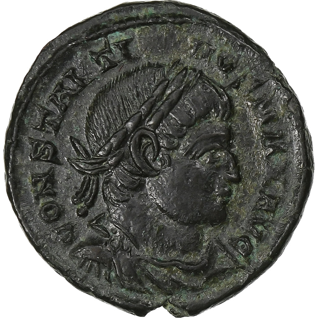 Constantine I, Follis, 330-331, Treveri, Bronze, SS, RIC:526
