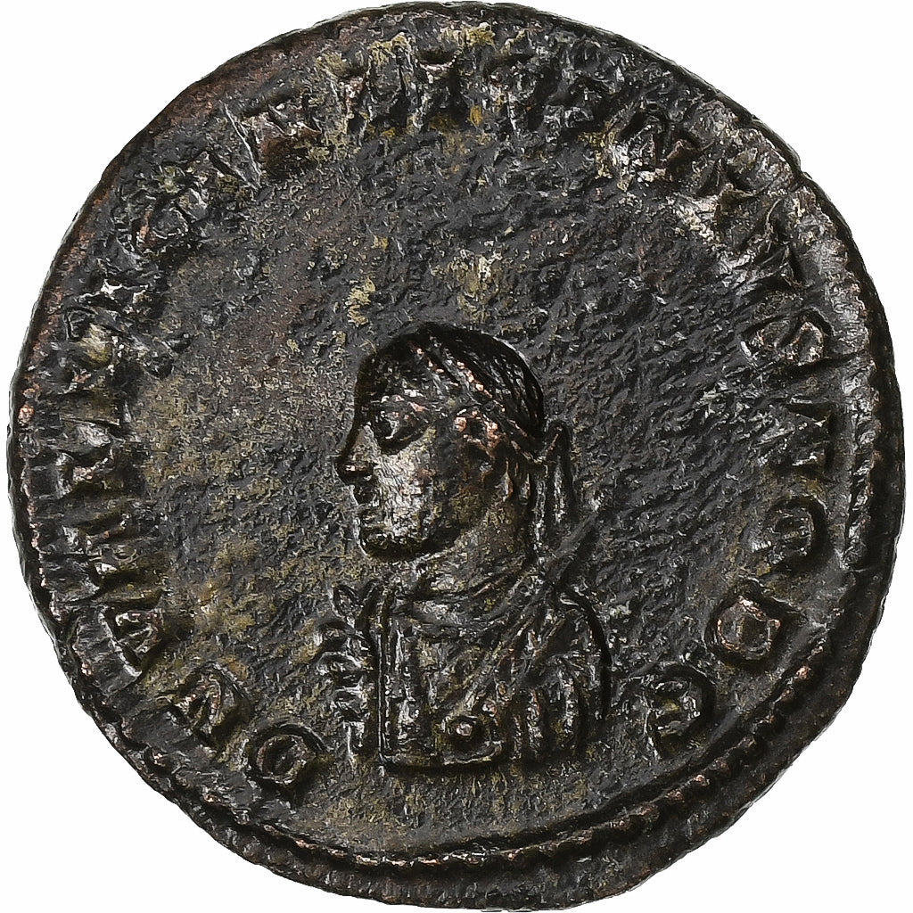 Licinius II, Follis, 317-320, Kyzikos, Bronce, BC+, RIC:11