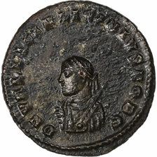 Licinius II, Follis, 317-320, Cyzicus, Bronze, VF(20-25), RIC:11