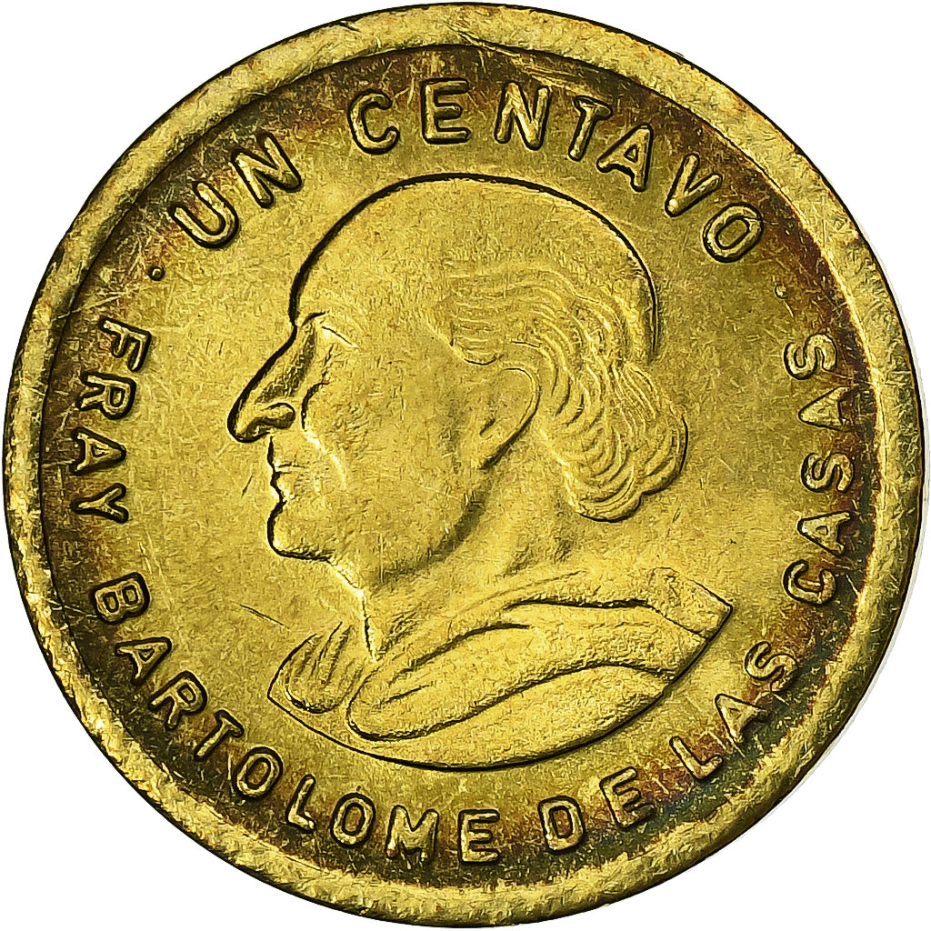 Guatemala, 1 Centavo, 1991, Guatemala City, Brass, MS(63), KM:275