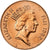 Fiji, Elizabeth II, 2 Cents, 1992, Winnipeg, Copper Plated Zinc, MS(63)