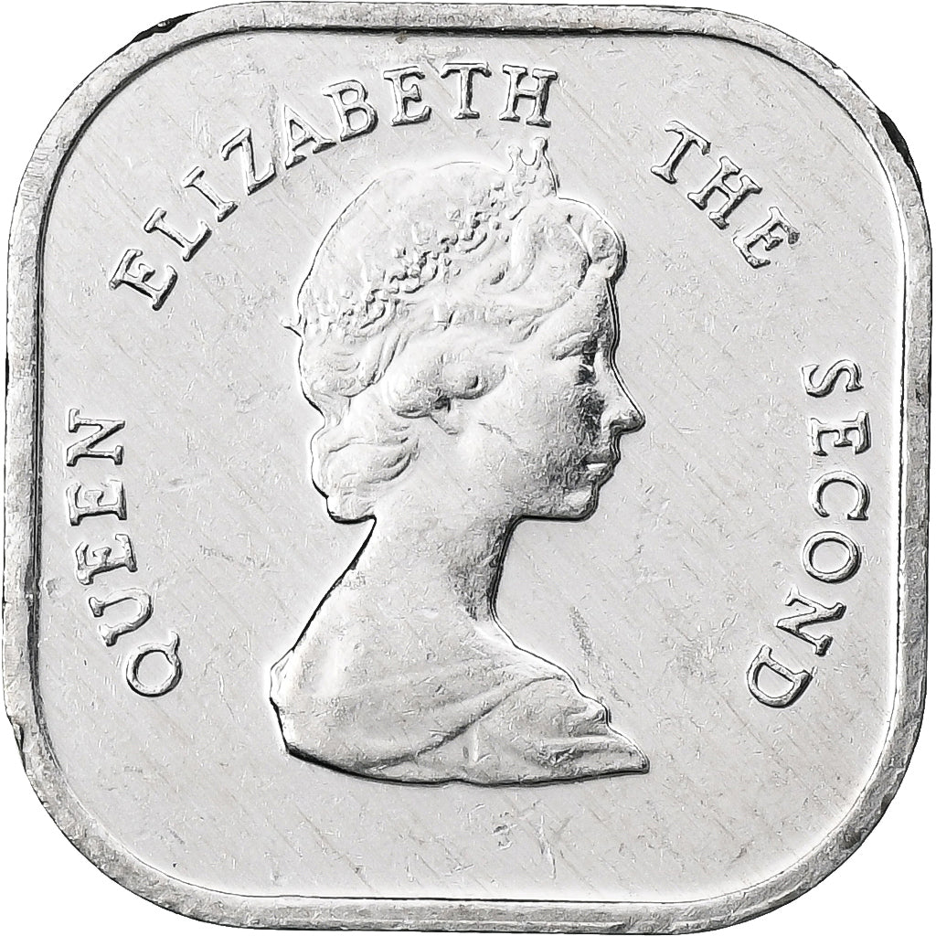 Estados das Caraíbas Orientais, Elizabeth II, 2 Cents, 1996, Llantrisant